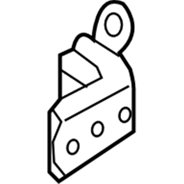 GM 19316860 Upper Hinge, Front Passenger Side