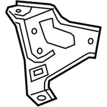 GM 13302328 Front Brace, Passenger Side