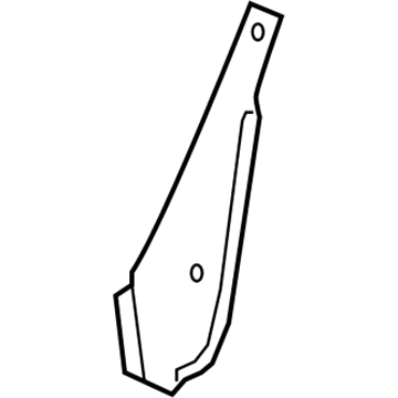 GM 13405225 Fender Liner Filler, Front Inner Driver Side