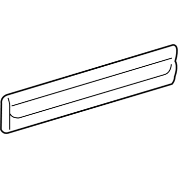 2002 GMC Sierra 2500 HD Door Moldings - 15001880