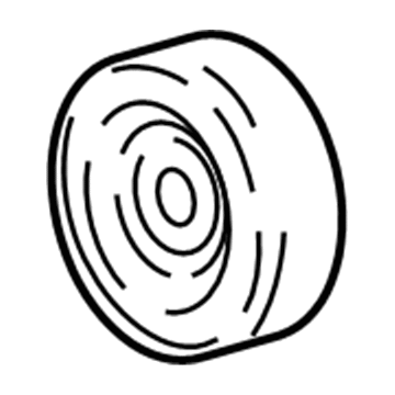 Chevy Silverado 1500 A/C Idler Pulley - 12652329