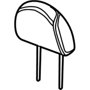 Chevy 22730980 Headrest