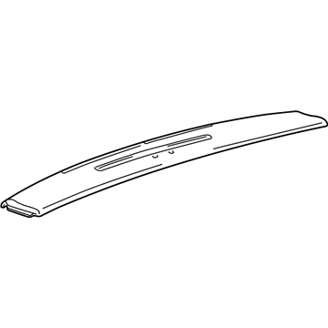Oldsmobile 10297654 Upper Trim Panel