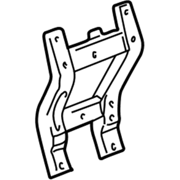 Oldsmobile 10280131 Instrument Panel Center Support