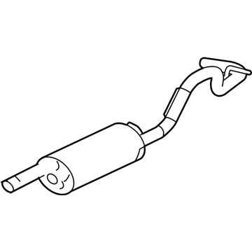 GMC Savana 3500 Muffler - 23364882