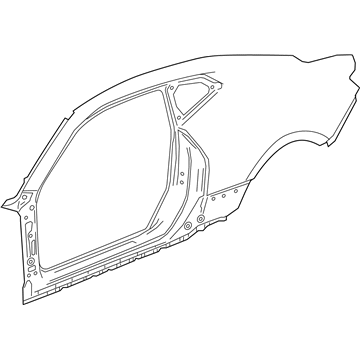 Chevy 84436222 Uniside Panel