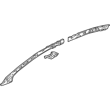 GM 39152526 Inner Rail, Driver Side