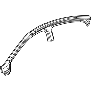 GM 39164905 Roof Rail, Rear Outer Passenger Side