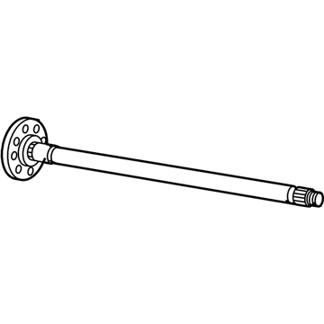 Chevy Avalanche 2500 Axle Shaft - 12471487