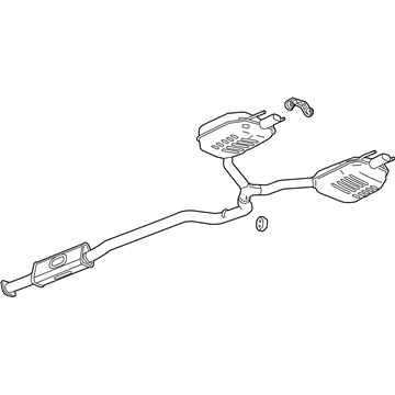 2020 Buick Regal Sportback Muffler - 84619999