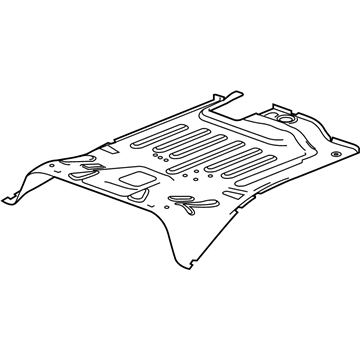 2014 Chevy Spark EV Floor Pan - 95468394