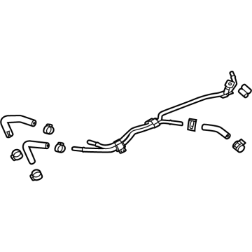 GM 25204920 Water Return Tube