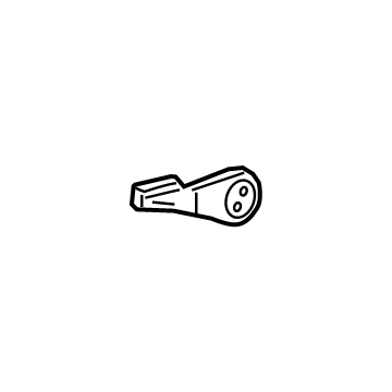 GM 84318493 Adjust Handle, Jet Black, Driver Side