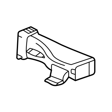 Cadillac 85157713 Center Duct