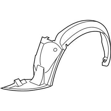 Chevy 20830626 Fender Liner