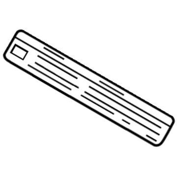 Chevy 22674722 Caution Label