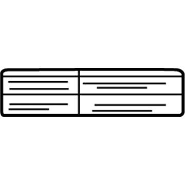 GM 96810250 A/C Label