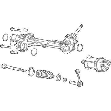 2012 Chevy Camaro Rack And Pinion - 23494502