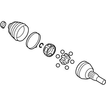 Cadillac CTS CV Joint - 88957233