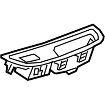GM 92266489 Switch Panel