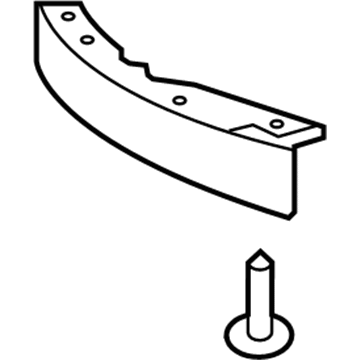 GM 23483123 Deflector, Front