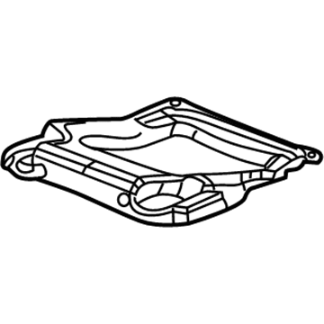 Saturn 22704708 Seat Frame