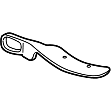 Saturn 22712458 Seat Belt Guide