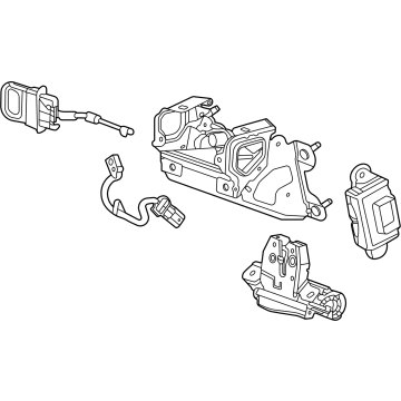 Chevy Corvette Door Lock - 86782303
