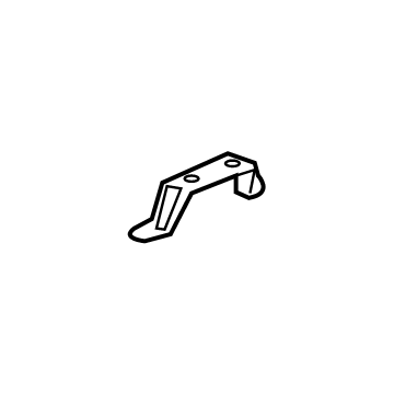 GM 23145233 Upper Trim Bracket, Center Passenger Side