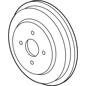 Chevy Spark Brake Drum - 42783310