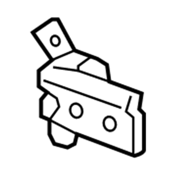 GM 13501712 Lower Hinge, Front Upper