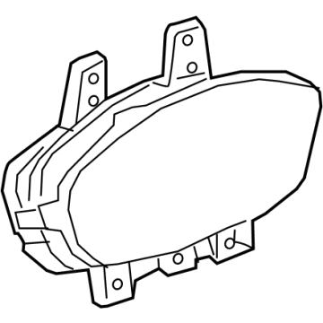 Chevy Spark Instrument Cluster - 42757606