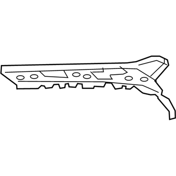 GM 23237871 Upper Quarter Panel, Rear Passenger Side