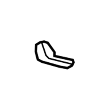 GM 10357979 Recline Handle, Black, Front Passenger Side