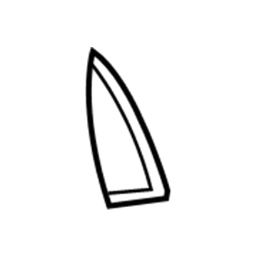 GM 10365514 Trim Bezel, Black, Passenger Side