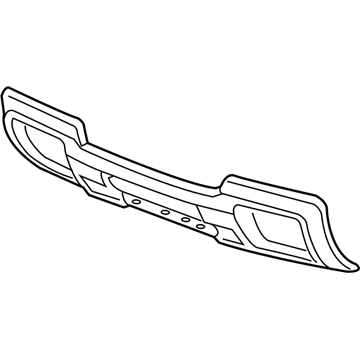 GM 23178779 Skid Plate, Black