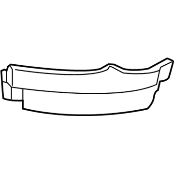 GM 23481684 Outer Filler, Front Driver Side