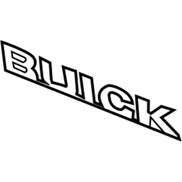 GM 90766826 Nameplate
