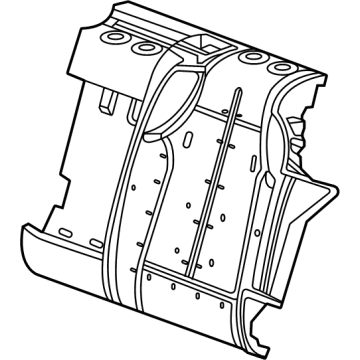 GM 85599575 Seat Back Pad, Rear
