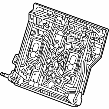 GM 85564849 Seat Back Frame, Rear