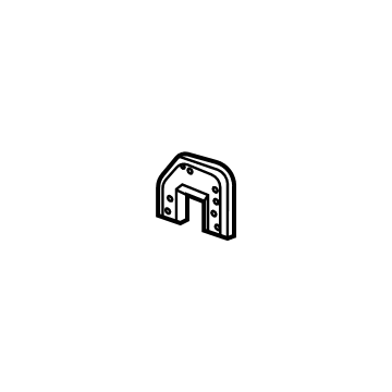 GM 84765612 Bumper Bracket, Driver Side