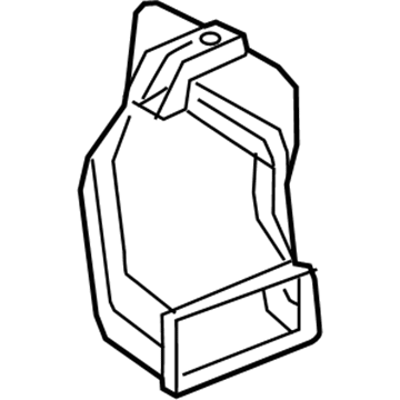 GM 13367314 Intake Hose, Front