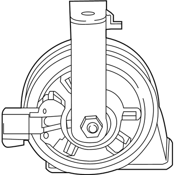 GM 84113063 High Note Horn