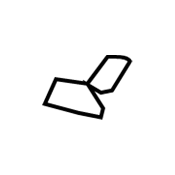 GM 15895394 Wheel Opening Molding Retainer, Rear