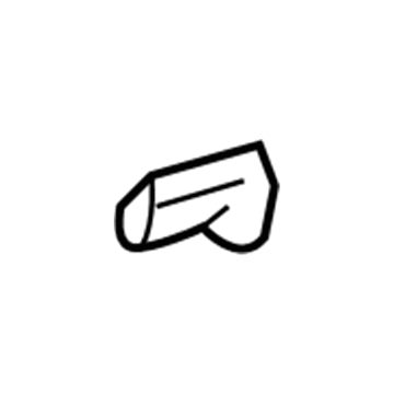 GM 11589259 Wheel Opening Molding U-Nut