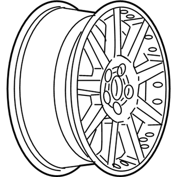 2011 Cadillac STS Spare Wheel - 9596614