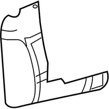 2005 Hummer H2 Seat Cushion Pad - 88940357