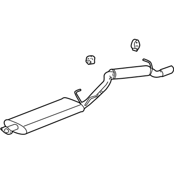Pontiac Aztek Muffler - 15252914