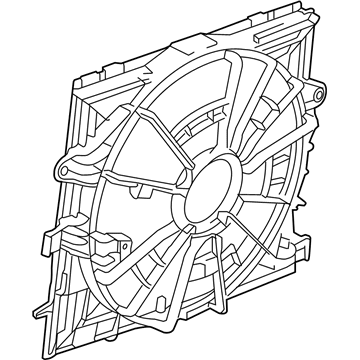 Cadillac CTS A/C Condenser Fan - 22966146