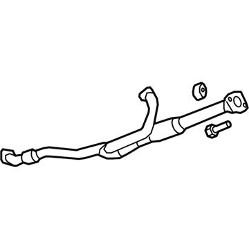 Buick Enclave Exhaust Pipe - 25827250